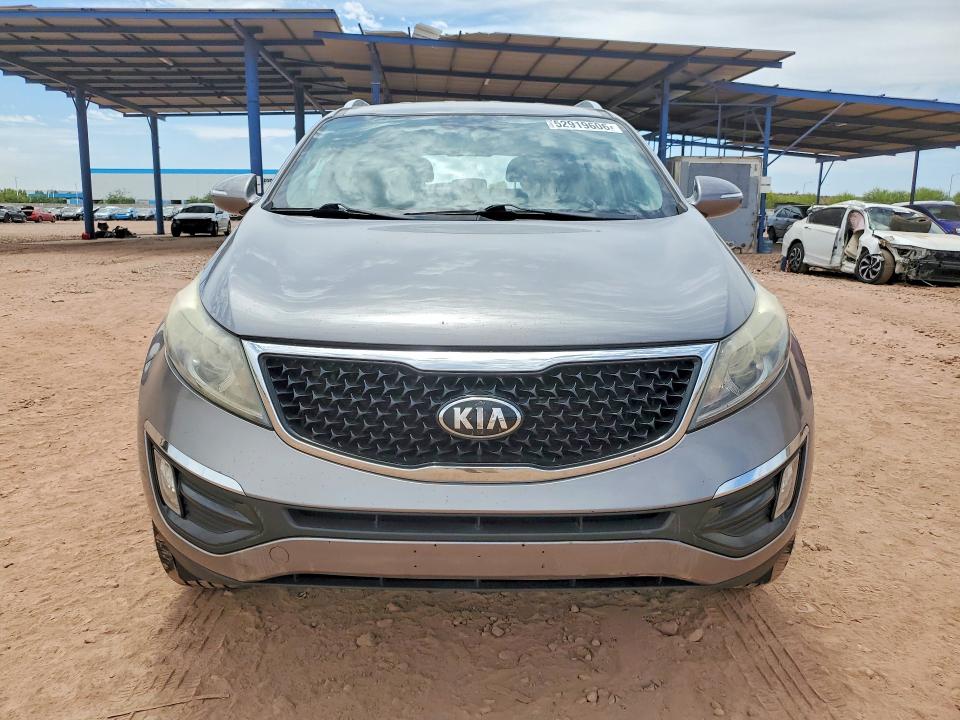 2014 Kia Sportage VIN KNDPC3ACXE7599584 COPART salvage auction — REAR END, Az - Cert Of Title - Salvage, sold $2,450 on 2026-07-07 (photo 5)