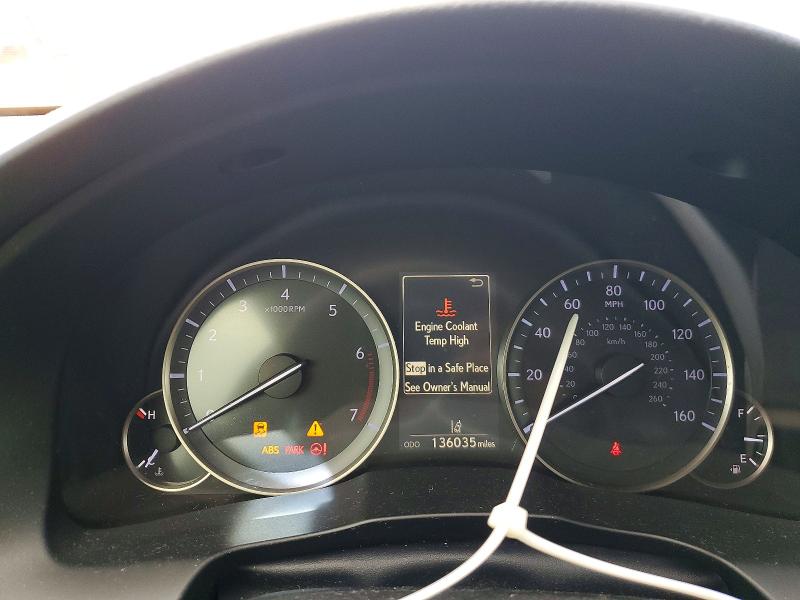 2016 Lexus Es 350 VIN JTHBK1GG1G2246144 COPART salvage auction — VANDALISM, Ca - Salvage Certificate, sold $6,500 on 2026-07-31 (photo 9)