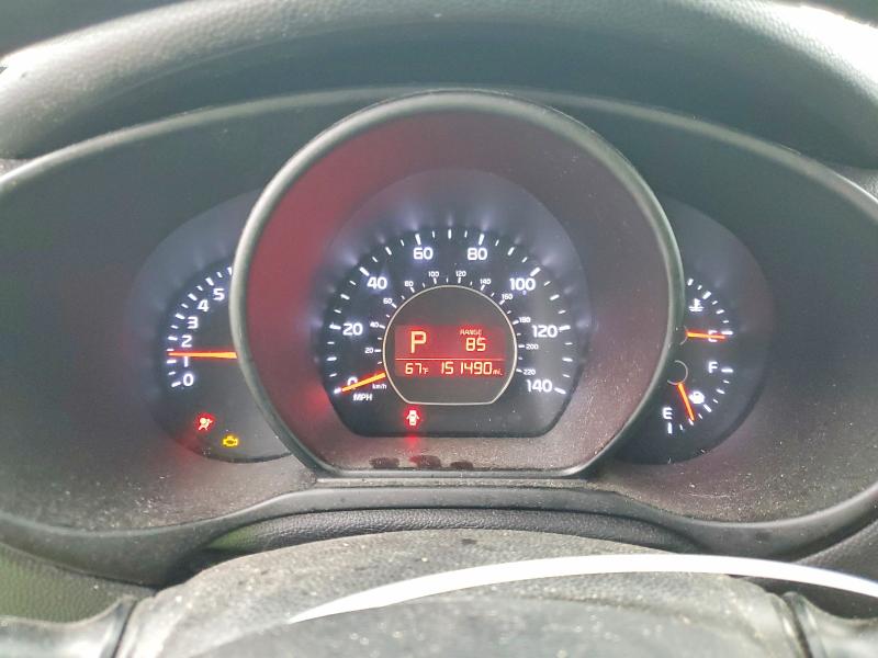 2014 Kia Soul VIN KNDJN2A2XE7040621 COPART salvage auction — REAR END, Ar - Cert Of Title-Salvage, sold $325 on 2026-07-27 (photo 9)