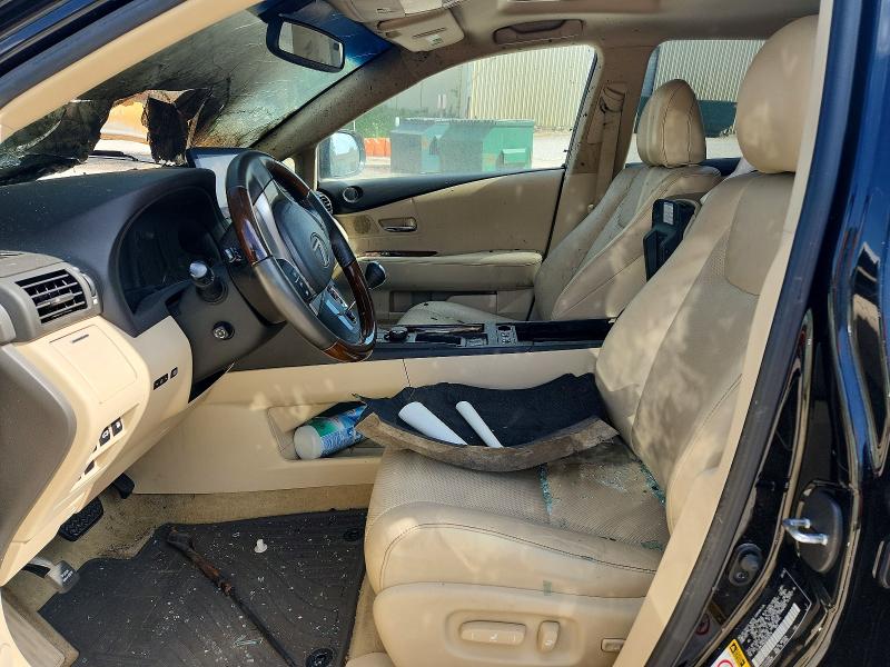 2013 Lexus Rx VIN JTJBK1BA2D2033474 COPART salvage auction — BURN, Nc - Salvage Certificate Of Title, sold $975 on 2026-07-06 (photo 7)