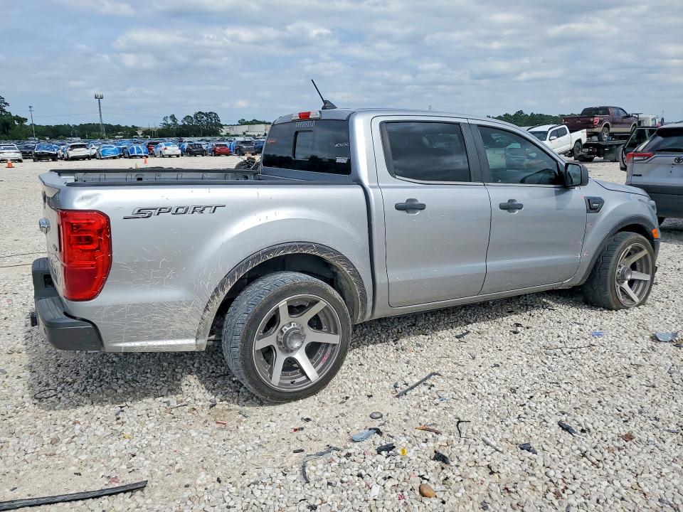 2020 Ford Ranger VIN 1FTER4EH2LLA50497 COPART salvage auction — FRONT END, Tx - Certificate Of Title, sold $7,500 on 2026-08-25 (photo 3)