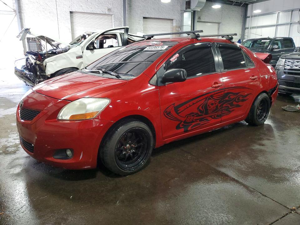2010 Toyota Yaris VIN JTDBT4K3XA1370754 COPART salvage auction — REAR END, Mn - Cert Of Title-Prior Salvage, sold $1,700 on 2026-07-14 (photo 1)