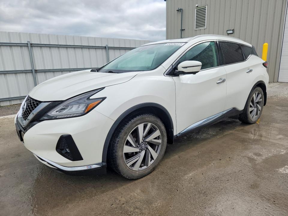 2020 Nissan Murano VIN 5N1AZ2CS7LN136356 COPART salvage auction — MINOR DENT/SCRATCHES, ON - PERMIT NO BRAND - UNFIT (P), sold $12,000 on 2026-07-15 (photo 1)