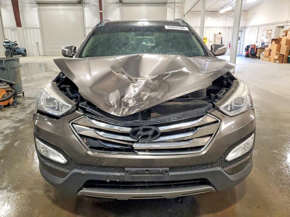 2014 Hyundai Santa fe VIN 5XYZUDLB6EG201449 COPART salvage auction — FRONT END, Mn - Cert Of Title-Prior Salvage, sold $250 on 2026-07-27 (photo 5)