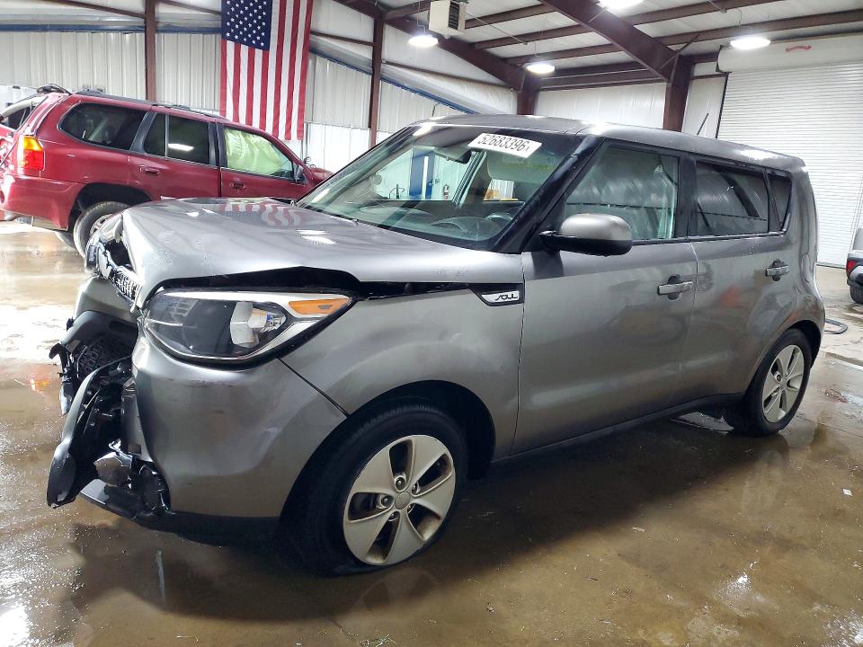 2016 Kia Soul VIN KNDJN2A26G7400910 COPART salvage auction — FRONT END, PA - CERT OF SALVAGE-THEFT, sold $400 on 2026-07-15 (photo 1)