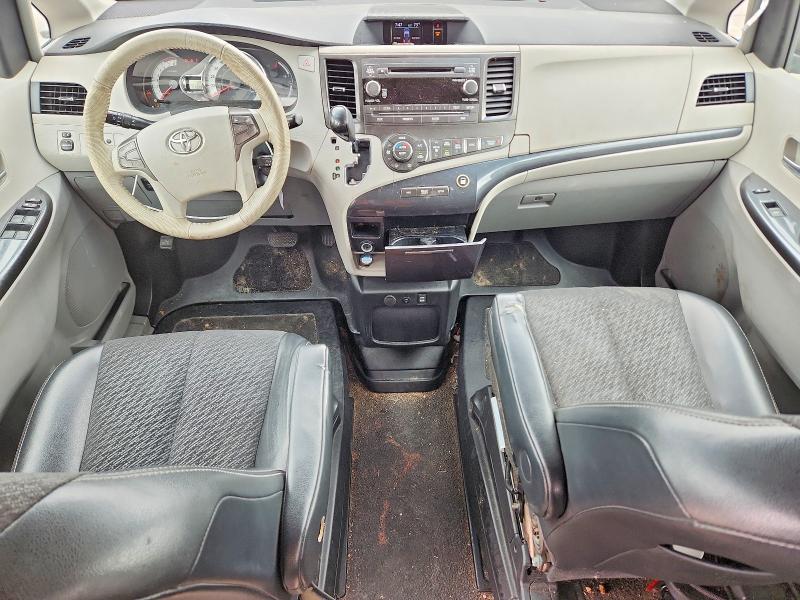 2012 Toyota Sienna VIN 5TDXK3DC8CS246889 COPART salvage auction — SIDE, Tx - Salvage Vehicle Title, sold $2,000 on 2026-07-02 (photo 8)