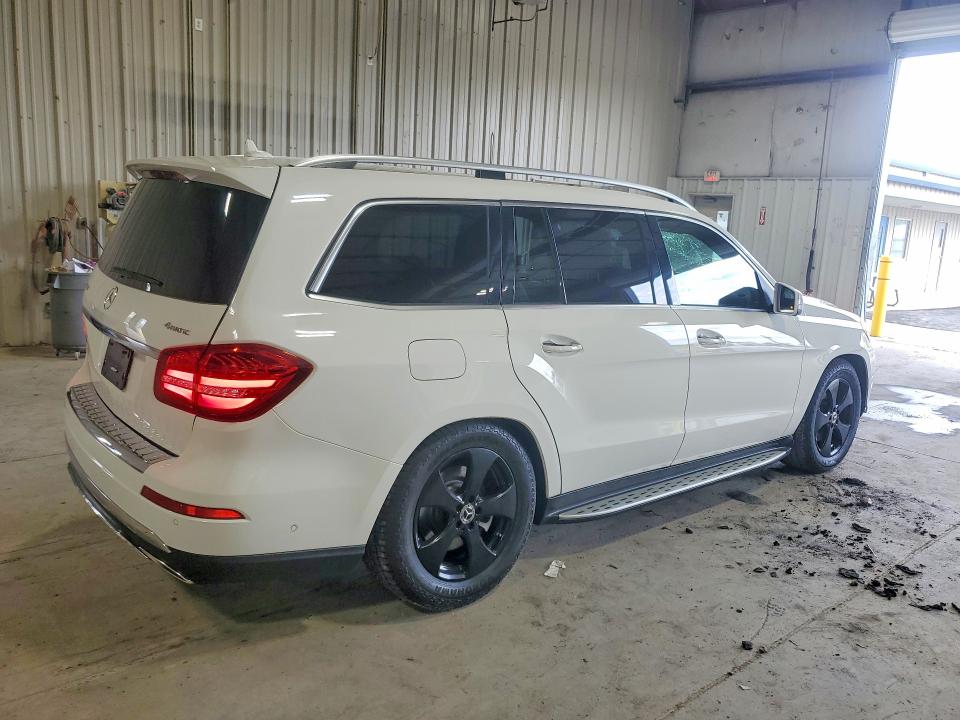 2017 Mercedes-benz Gls-klasse VIN 4JGDF6EE2HA989931 COPART salvage auction — FRONT END, Ny - Mv-907A Salvage Certificate, sold $6,700 on 2026-07-27 (photo 3)