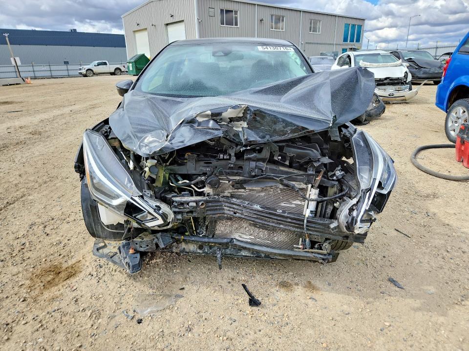 2021 Nissan Versa VIN 3N1CN8EV3ML864179 COPART salvage auction — FRONT END, Ab - Bos - Salvage, sold $850 on 2026-07-09 (photo 5)