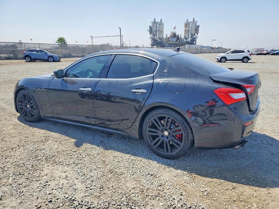 2015 Maserati VIN ZAM57RTA0F1154412 COPART salvage auction — REAR END, Ca - Salvage Certificate, sold $1,100 on 2026-07-24 (photo 2)