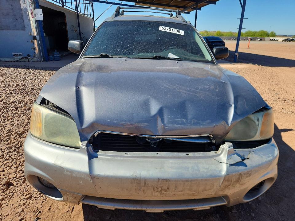 2004 Subaru Baja VIN 4S4BT62C047100747 COPART salvage auction — FRONT END, Az - Cert Of Title - Salvage, sold $2,000 on 2026-07-02 (photo 5)