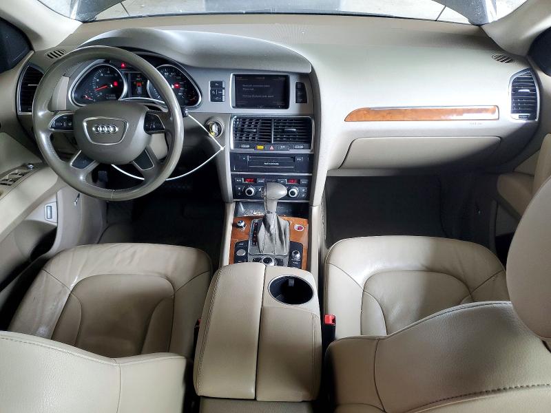 2015 Audi Q7 VIN WA1LGAFEXFD019670 COPART salvage auction — FRONT END, Ca - Salvage Certificate, sold $425 on 2026-07-09 (photo 8)