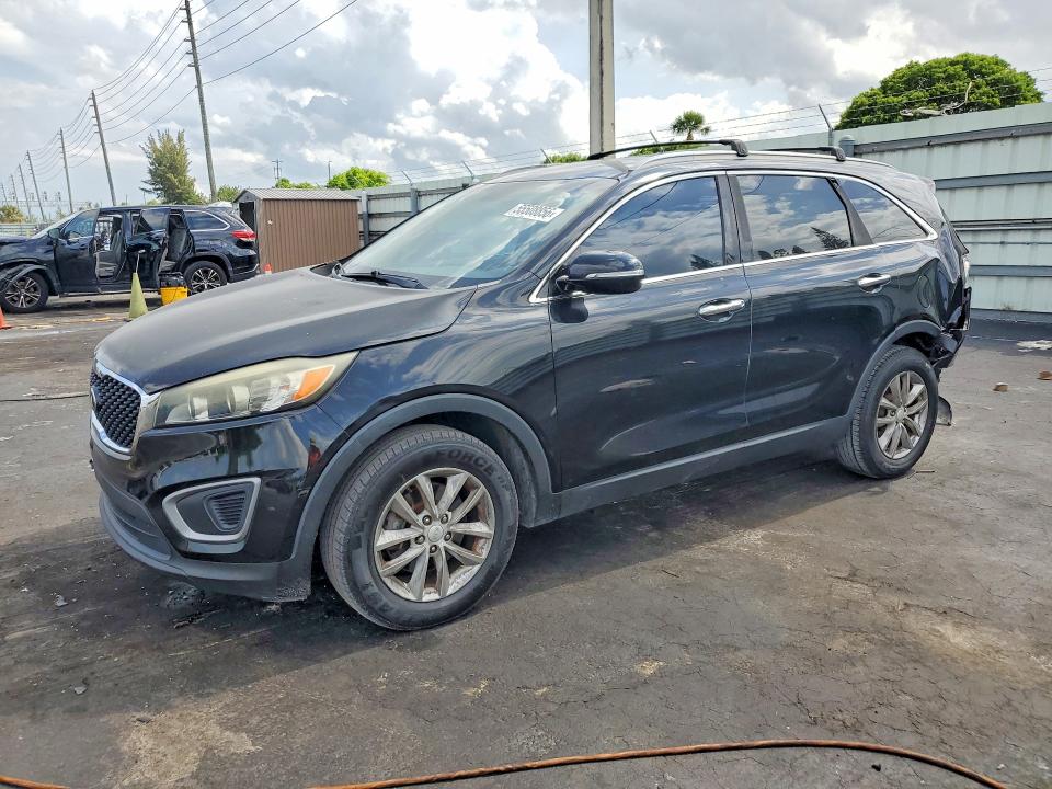 2016 Kia VIN 5XYPG4A3XGG039175 COPART salvage auction — REAR END, Fl - Cert Of Title Slvg Rebuildable, sold $1,200 on 2026-07-08 (photo 1)