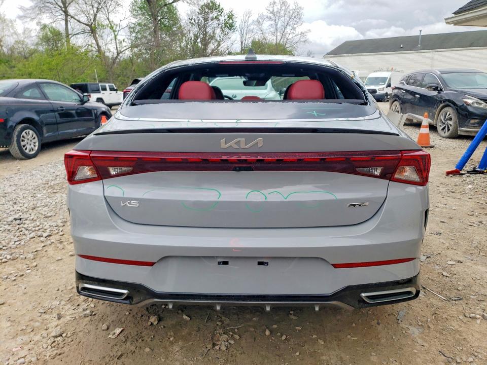 2024 Kia K5 VIN 5XXG64J20RG266313 COPART salvage auction — HAIL, Oh - Cert Of Title-Salvage, sold $10,500 on 2026-07-22 (photo 6)