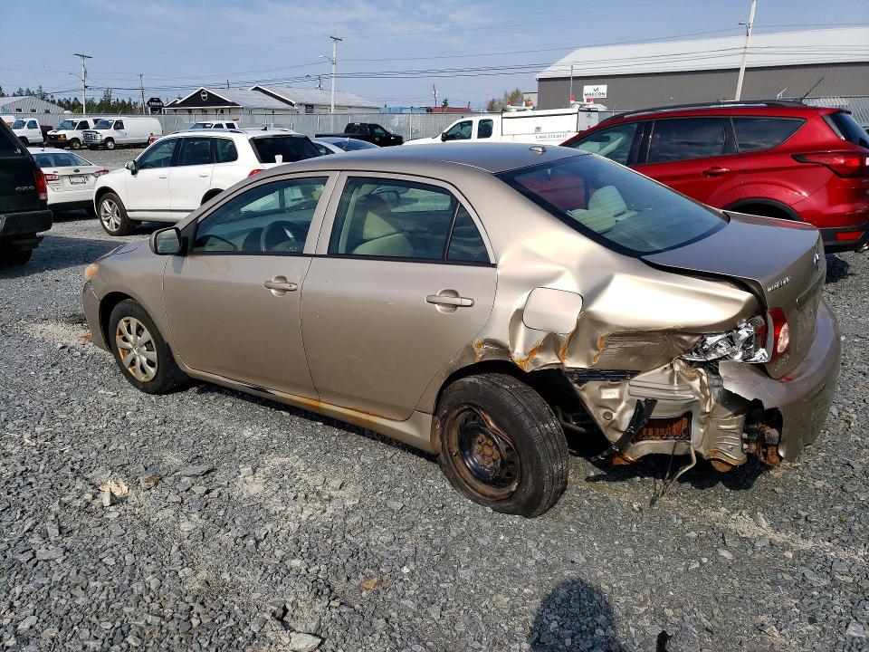 2010 Toyota Corolla VIN 2T1BU4EE0AC329670 COPART salvage auction — REAR END, Ns - Cert Of Reg - Non-Repairable, sold $525 on 2026-07-09 (photo 2)