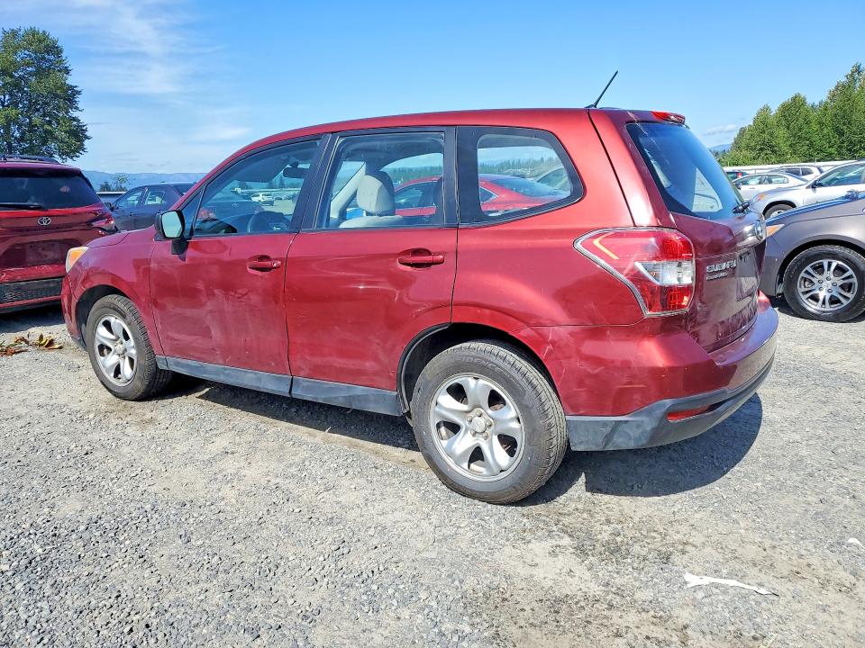 2014 Subaru Forester VIN JF2SJAAC1EH486719 COPART salvage auction — FRONT END, Wa - Vehicle Cert Of Ownership-Titl, sold $325 on 2026-07-09 (photo 2)