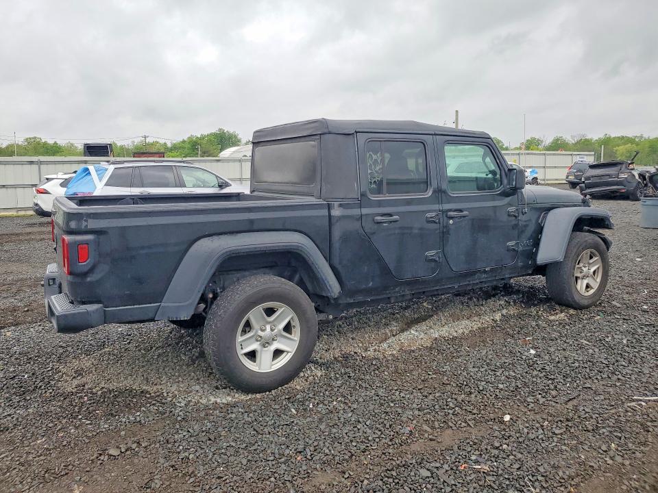 2020 Jeep Gladiator VIN 1C6HJTAG9LL192011 COPART salvage auction — FRONT END, Nj - Cert Of Title-Salvage, sold $12,200 on 2026-07-02 (photo 3)