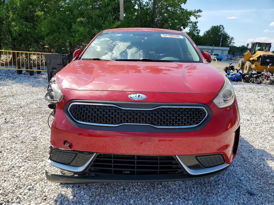 2017 Kia Niro VIN KNDCB3LC1H5067557 COPART salvage auction — UNDERCARRIAGE, Salvage Title, sold $1,300 on 2026-07-28 (photo 5)