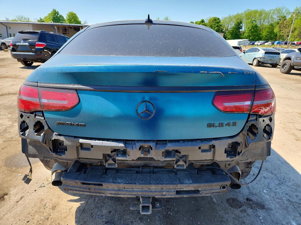 2019 Mercedes-benz Gle VIN 4JGED6EB1KA151414 COPART salvage auction — FRONT END, Ny - Mv-907A Salvage Certificate, sold $9,900 on 2026-08-02 (photo 6)