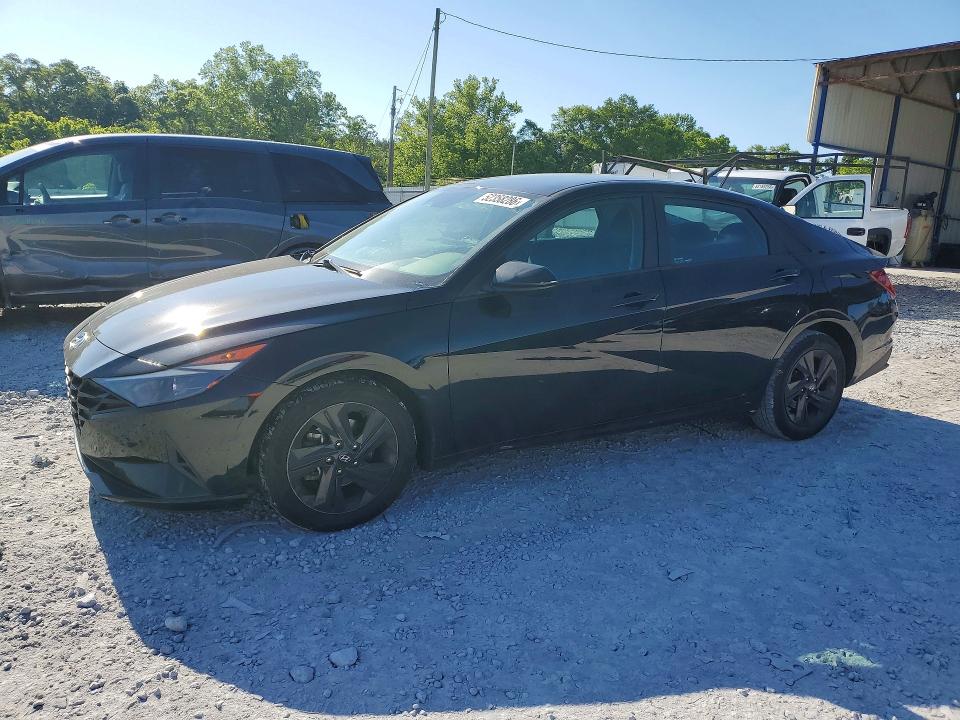 2021 Hyundai Elantra VIN KMHLS4AG0MU189141 COPART salvage auction — REAR END, Ga - Cert Of Title-Salvage, sold $2,450 on 2026-07-23 (photo 1)