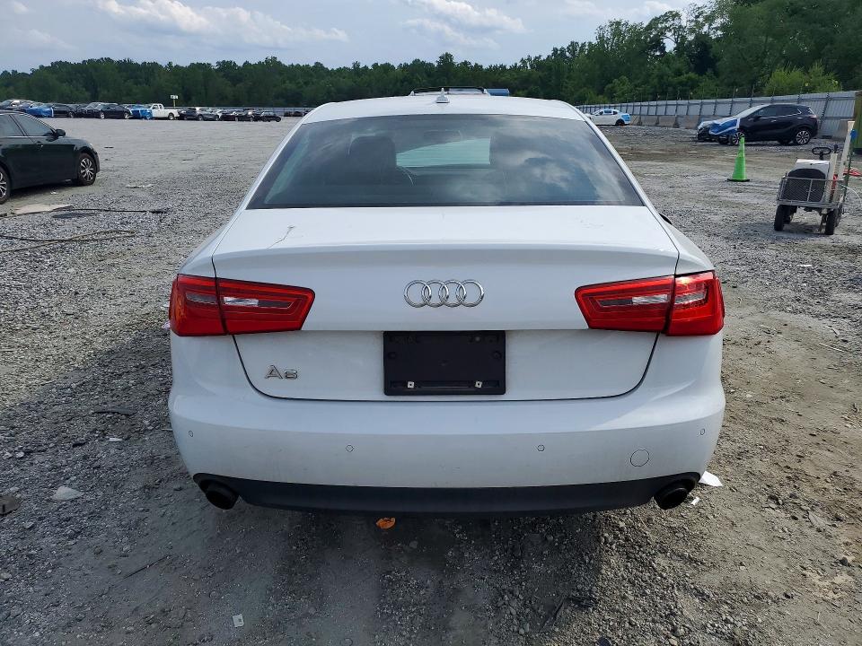 2013 Audi A6 VIN WAUGFAFC3DN068559 COPART salvage auction — FRONT END, Sc - Cert Of Title-Salvage, sold $650 on 2026-07-20 (photo 6)