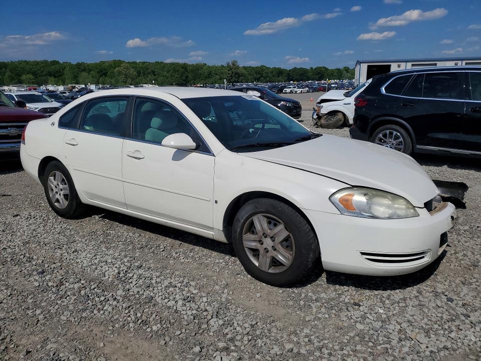 2008 Chevrolet Impala VIN 2G1WB58K581306188 COPART salvage auction — FRONT END, Ar - Cert Of Title-Salvage, sold $425 on 2026-07-08 (photo 4)