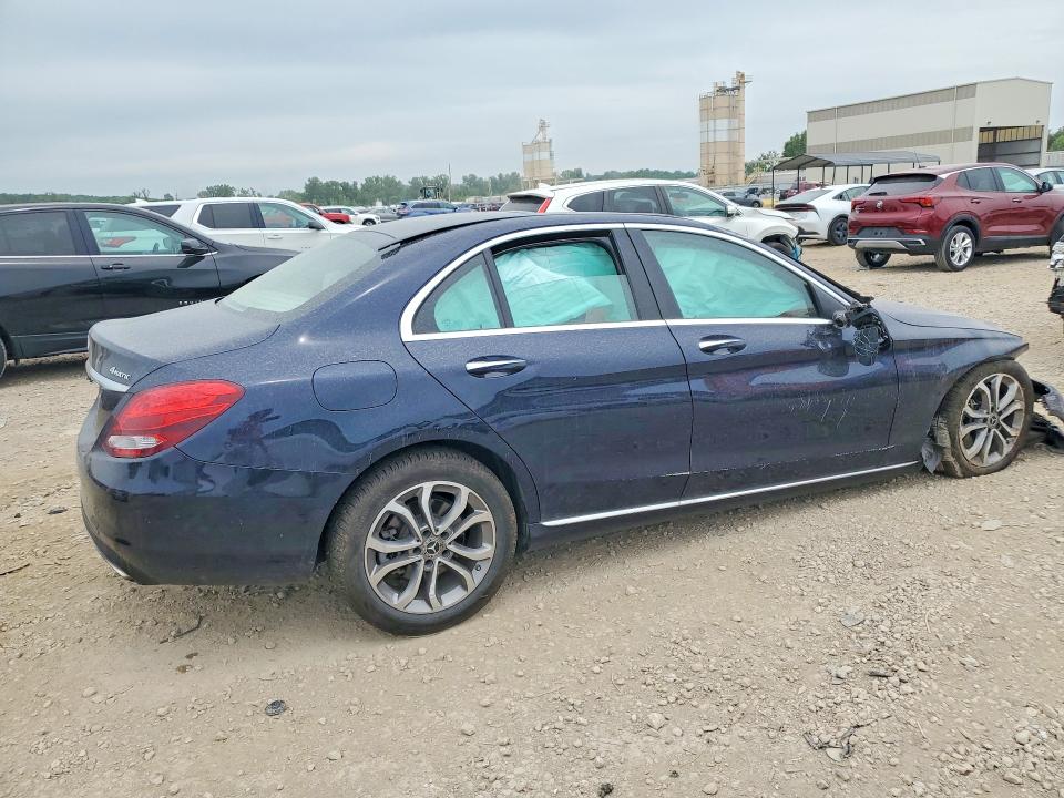 2017 Mercedes-benz C-klasse VIN 55SWF4KB8HU223915 COPART salvage auction — ROLLOVER, Ks - Cert Of Title-Salvage, sold $950 on 2026-07-02 (photo 3)