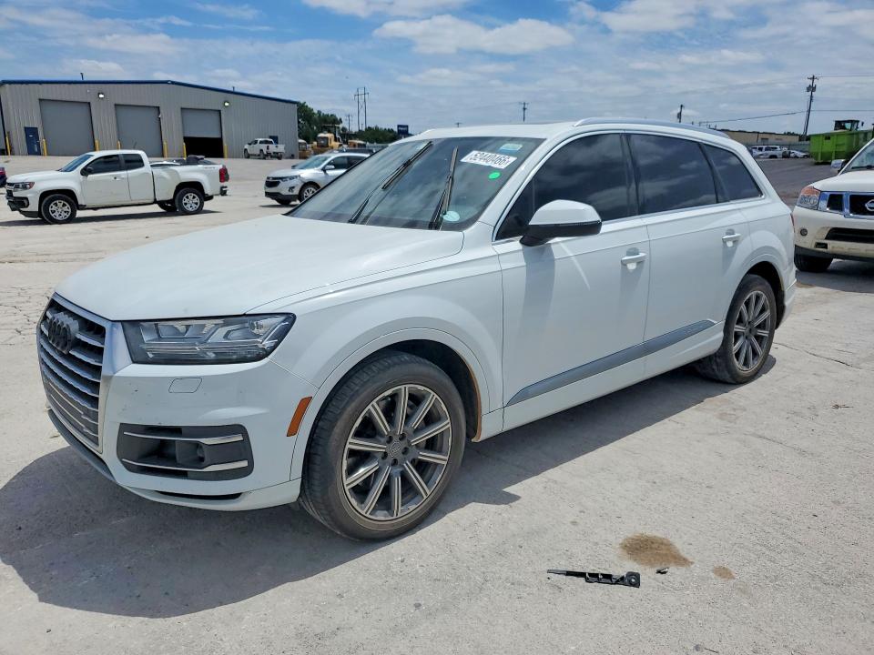 2018 Audi Q7 VIN WA1VAAF70JD019343 — COPART salvage auction photo
