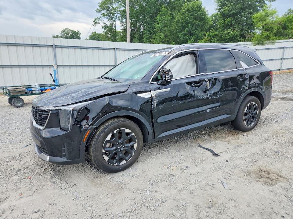 2024 Kia Sorento VIN 5XYRL4JC8RG275699 COPART salvage auction — FRONT END, Nc - Salvage Certificate Of Title, sold $175 on 2026-07-29 (photo 1)