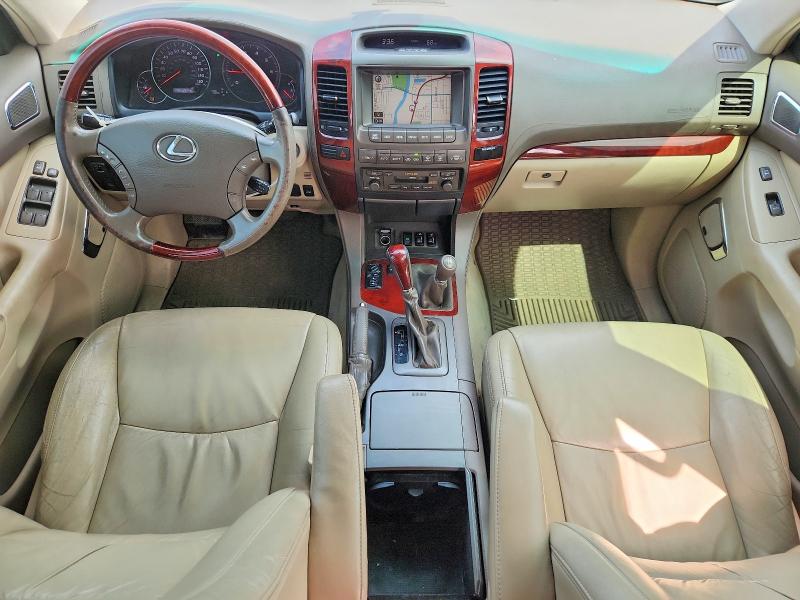 2008 Lexus Gx VIN JTJBT20X280150614 COPART salvage auction — HAIL, Ks - Cert Of Title-Salvage, sold $5,200 on 2026-07-15 (photo 8)