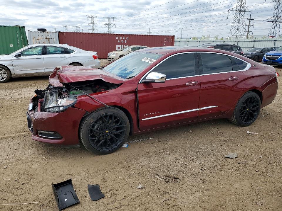 2017 Chevrolet VIN 2G1145S33H9167282 COPART salvage auction — FRONT END, Il - Salvage Certificate, sold $1,650 on 2026-07-09 (photo 1)