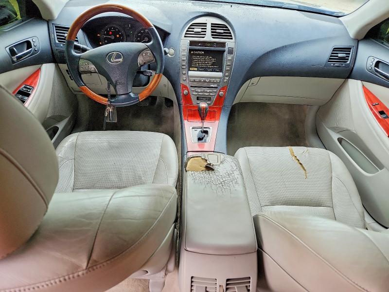 2007 Lexus ES VIN JTHBJ46G872080792 COPART salvage auction — FRONT END, De - Salvage Certificate, sold $250 on 2026-07-28 (photo 8)