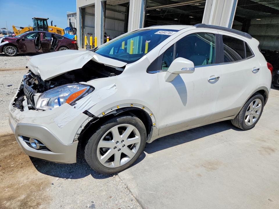 2015 Buick Encore VIN KL4CJGSBXFB226071 COPART salvage auction — FRONT END, NE - CERT OF TITLE-SALVAGE, sold $2,100 on 2026-07-07 (photo 1)
