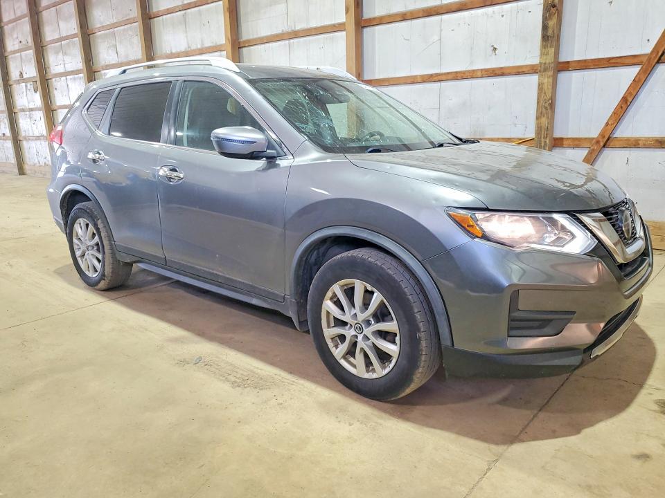 2019 Nissan Rogue VIN KNMAT2MV7KP505377 COPART salvage auction — HAIL, Oh - Cert Of Title-Salvage, sold $2,250 on 2026-07-06 (photo 4)
