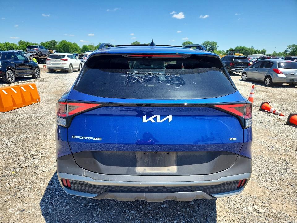 2023 Kia Sportage VIN 5XYK6CAF6PG120983 COPART salvage auction — FRONT END, Oh - Cert Of Title-Salvage, sold $4,600 on 2026-07-17 (photo 6)