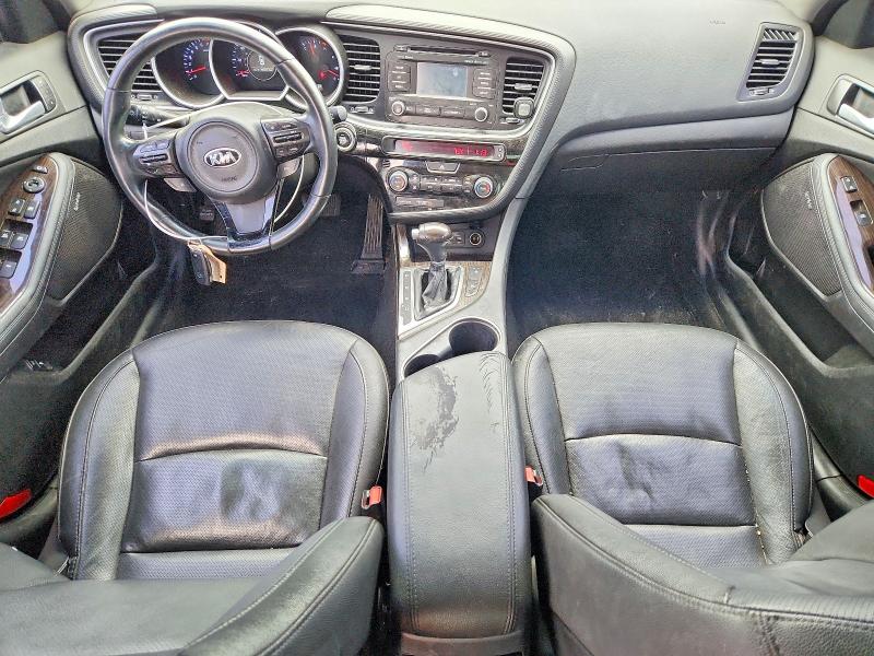 2015 Kia Optima VIN 5XXGN4A7XFG513654 COPART salvage auction — FRONT END, Ky - Cert Of Title-Salvage, sold $775 on 2026-07-30 (photo 8)