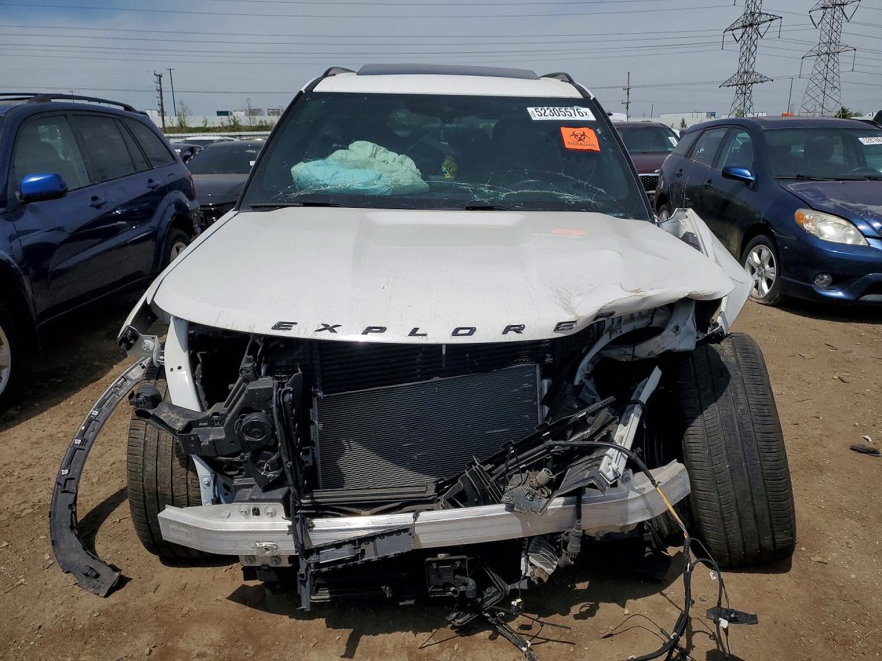 2020 Ford Explorer VIN 1FM5K8GC1LGA50296 COPART salvage auction — Biohazard/Chemical, IL - CERTIFICATE OF TITLE, sold $2,950 on 2026-07-09 (photo 5)