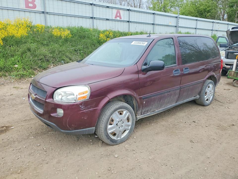 2006 Chevrolet Uplander VIN 1GNDU23L76D246558 COPART salvage auction — ALL OVER, Mi - Certificate Of Title, sold $550 on 2026-07-08 (photo 1)