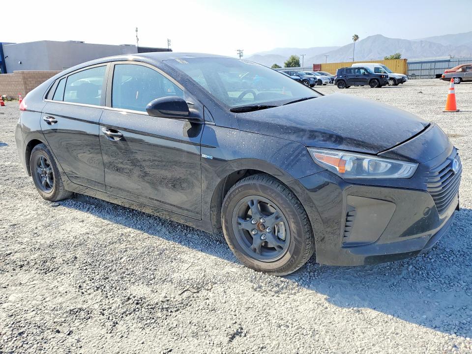 2017 Hyundai Ioniq VIN KMHC65LC5HU035986 COPART salvage auction — FRONT END, Ca - Salvage Certificate, sold $875 on 2026-07-08 (photo 4)