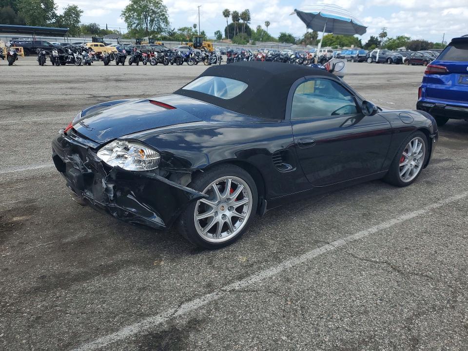 2000 Porsche Boxster VIN WP0CB2986YU660298 COPART salvage auction — REAR END, Ca - Salvage Certificate, sold $1,600 on 2026-07-02 (photo 3)