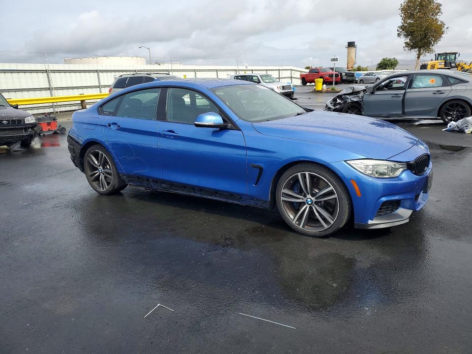 2015 BMW VIN WBA4B1C59FG241397 COPART salvage auction — REAR END, Ca - Salvage Certificate, sold $175 on 2026-07-27 (photo 4)