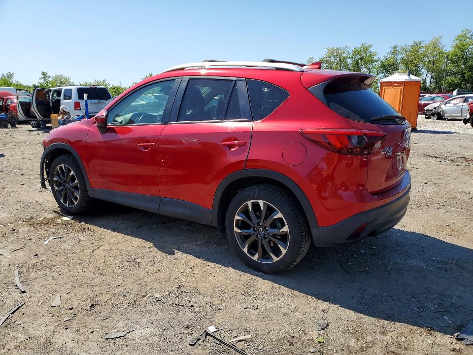 2016 Mazda Cx-5 VIN JM3KE4DY5G0604324 COPART salvage auction — FRONT END, Md - Cert Of Salvage < 75% Damage, sold $3,150 on 2026-07-28 (photo 2)