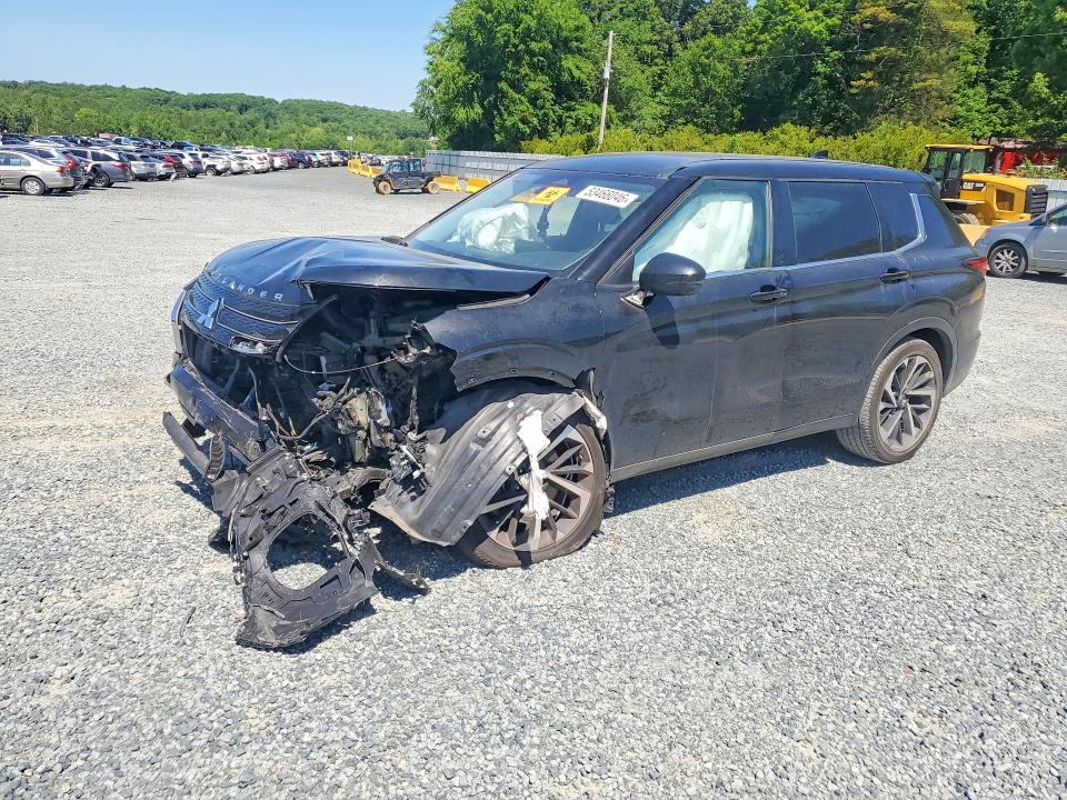 2023 Mitsubishi Outlander VIN JA4J3UA89PZ052055 COPART salvage auction — FRONT END, Nc - Salvage Certificate Of Title, sold $4,100 on 2026-07-09 (photo 1)