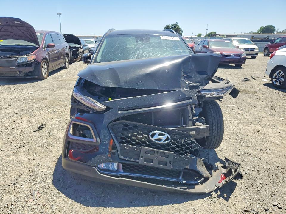 2020 Hyundai VIN KM8K6CAA1LU539087 COPART salvage auction — FRONT END, Ca - Salvage Certificate, sold $1,600 on 2026-07-07 (photo 5)