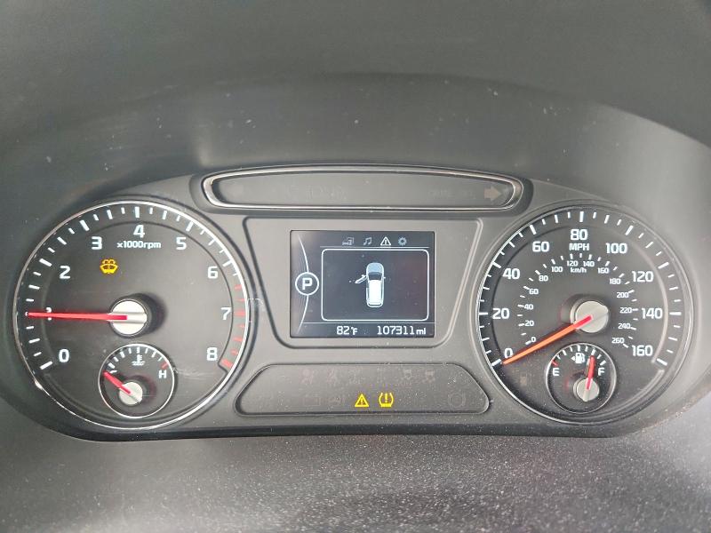 2016 Kia Sorento VIN 5XYPG4A3XGG088196 COPART salvage auction — FRONT END, TX - CERTIFICATE OF TITLE, sold $2,650 on 2026-07-06 (photo 9)