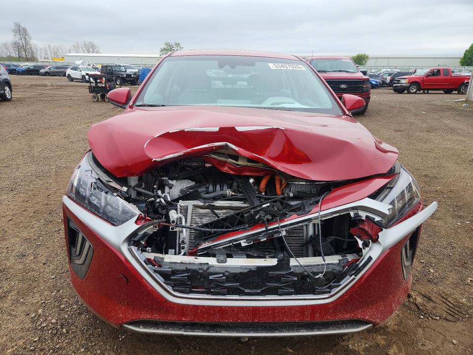 2020 Hyundai Ioniq VIN KMHC85LC4LU242498 COPART salvage auction — FRONT END, Mi - Certificate Of Title, sold $2,450 on 2026-07-15 (photo 5)