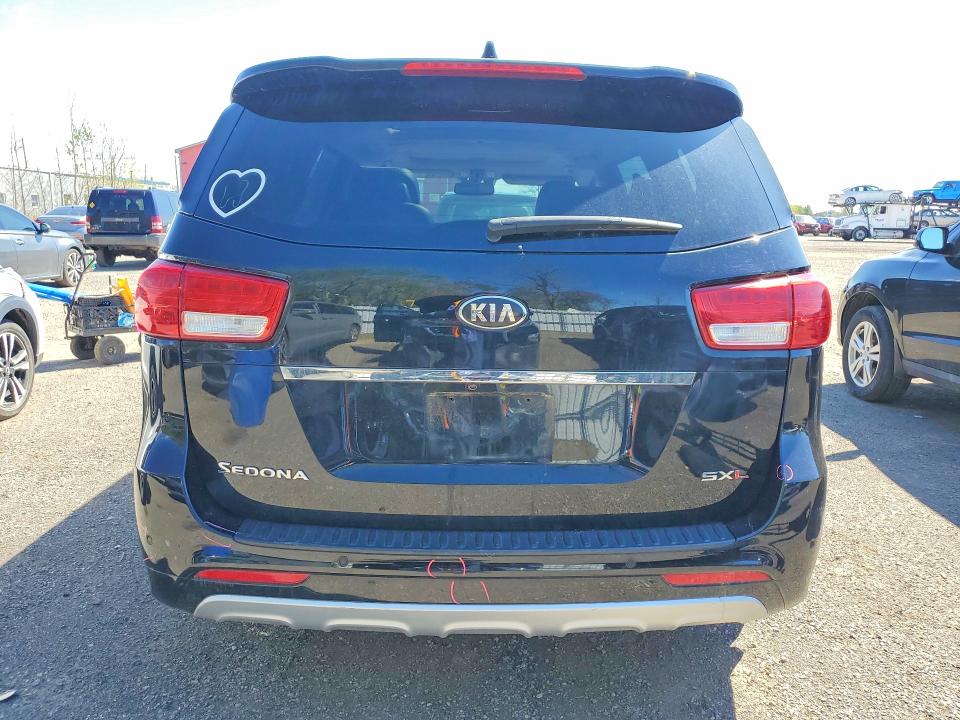2018 Kia SEDONA VIN KNDME5C13J6355425 COPART salvage auction — FRONT END, On - Permit Salvage, sold $2,450 on 2026-07-02 (photo 6)