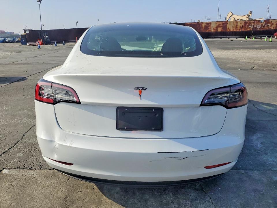 2023 Tesla Model 3 VIN 5YJ3E1EAXPF479254 COPART salvage auction — FRONT END, Ca - Salvage Certificate, sold $5,200 on 2026-07-22 (photo 6)