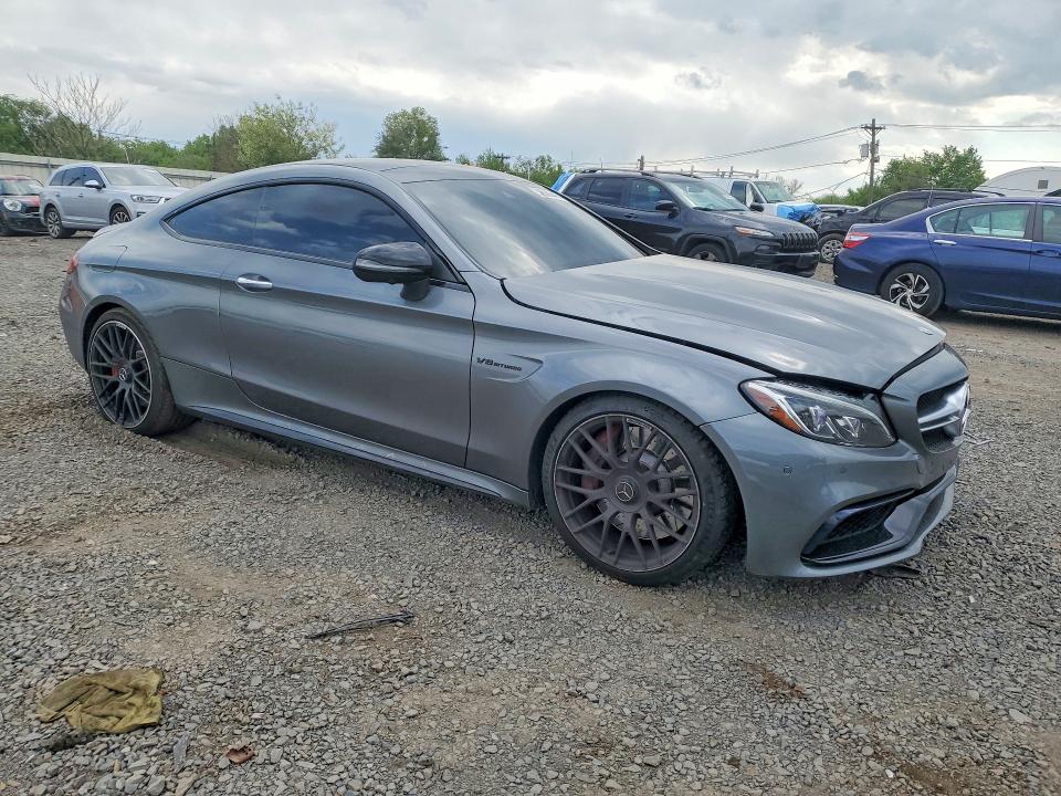 2018 Mercedes-benz C-klasse VIN WDDWJ8HB1JF675680 COPART salvage auction — FRONT END, SC - CERT OF TITLE-SALVAGE, sold $21,300 on 2026-07-10 (photo 4)