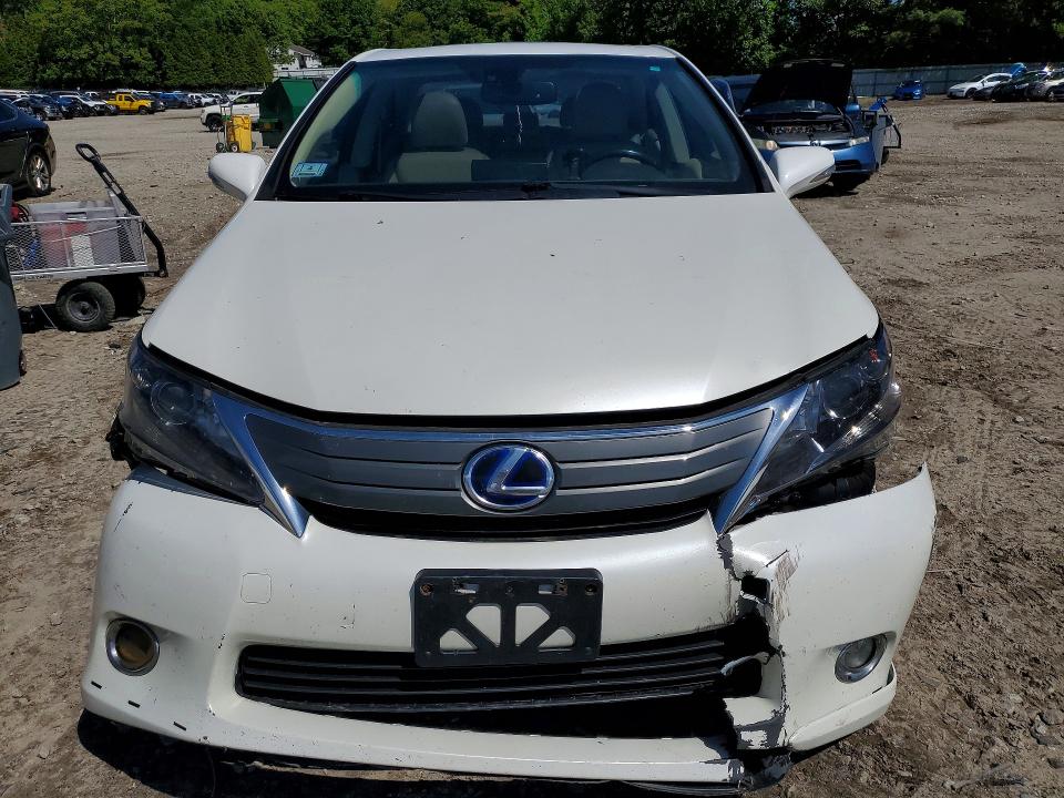 2010 Lexus Hs 250h VIN JTHBB1BA6A2007862 COPART salvage auction — SIDE, MA - CERT OF TITLE-RECONSTRCTD COLL, sold $550 on 2026-07-20 (photo 5)
