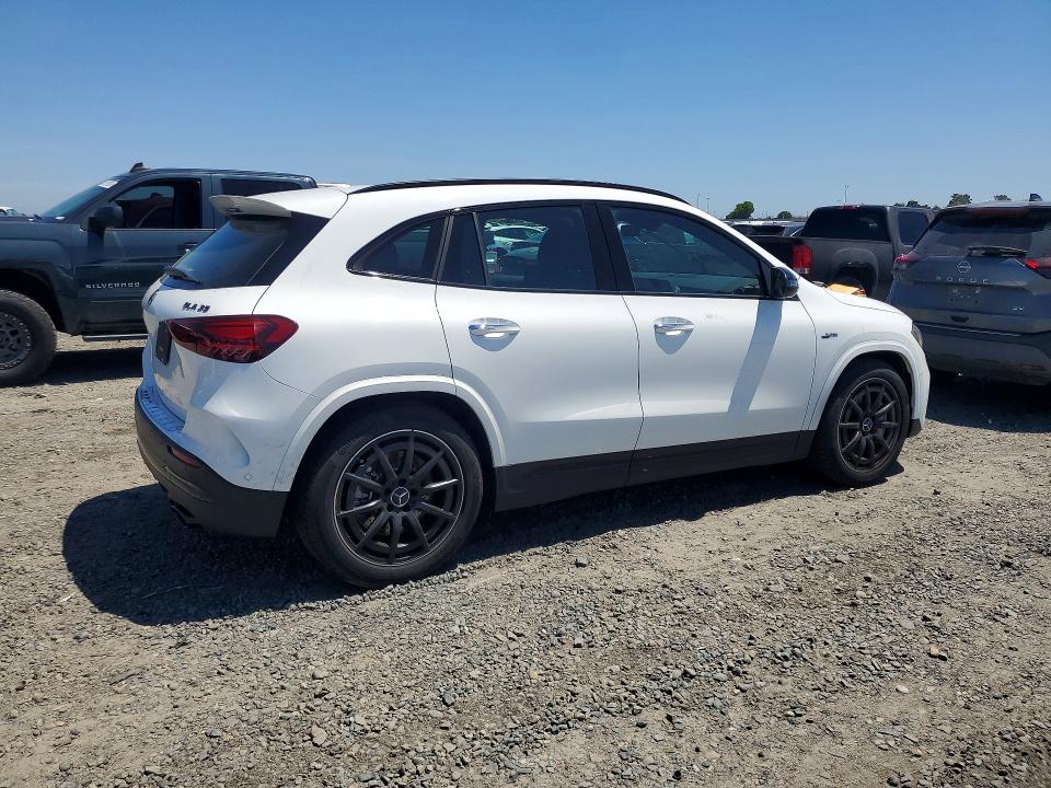 2025 Mercedes-benz Gla-klasse VIN W1N4N5BB0SJ659619 COPART salvage auction — MECHANICAL, Ca - Salvage Certificate, sold $16,900 on 2026-07-07 (photo 3)